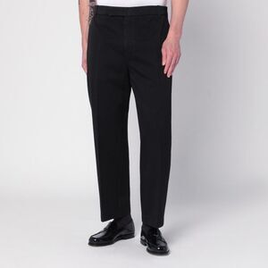Thom Browne Black Cotton Trousers Men